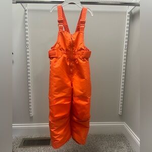 Cat & Jack Vibrant Orange Heavyweight Kids Snow Suit
